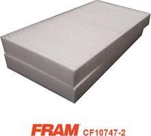 FRAM CF10747-2 - Filtru, aer habitaclu allinparts.ro