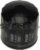 FRAM PH2 - Filtru ulei allinparts.ro