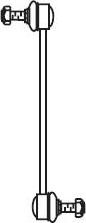 FRAP F4308 - Brat / bieleta suspensie, stabilizator - allinparts.ro