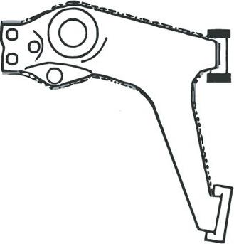 FRAP F2081 - Brat, suspensie roata - allinparts.ro