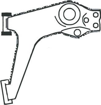FRAP F2082 - Brat, suspensie roata - allinparts.ro