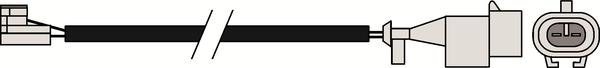 FRAS-LE FHWI00265 - Senzor de avertizare,uzura placute de frana allinparts.ro
