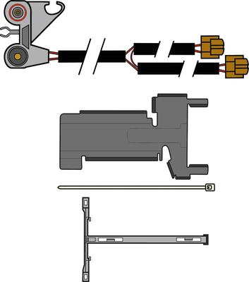 FRAS-LE FHWI00270 - Senzor de avertizare,uzura placute de frana allinparts.ro