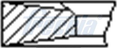Freccia FR10-213400 - Set segmenti piston allinparts.ro