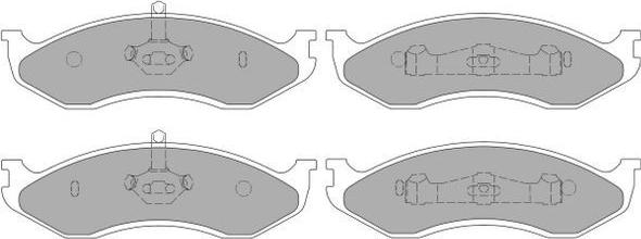 FREMAX FBP-0986 - Set placute frana,frana disc - allinparts.ro