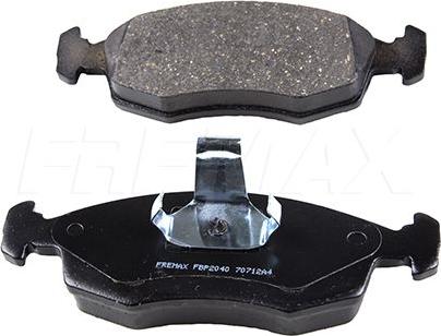 FREMAX FBP-2040 - Set placute frana,frana disc allinparts.ro