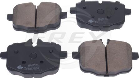 FREY 845528101 - Set placute frana,frana disc - allinparts.ro