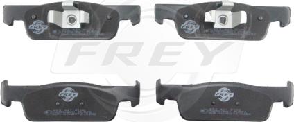 FREY 745520601 - Set placute frana,frana disc - allinparts.ro