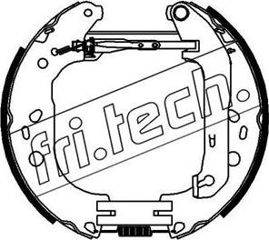 Fri.Tech. 16394 - Set saboti frana - allinparts.ro
