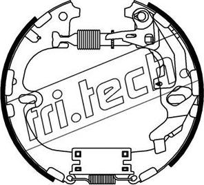Fri.Tech. 16333 - Set saboti frana allinparts.ro
