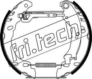 Fri.Tech. 16278 - Set saboti frana - allinparts.ro