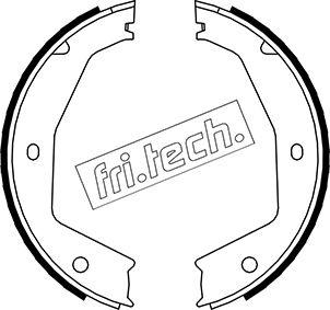 Fri.Tech. 1048.002 - Set saboti frana, frana de mana - allinparts.ro