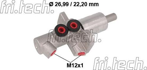 Fri.Tech. PF991 - Pompa centrala, frana - allinparts.ro
