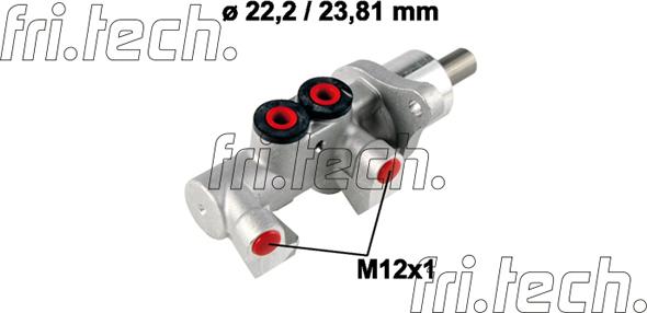 Fri.Tech. PF906 - Pompa centrala, frana - allinparts.ro