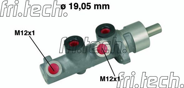 Fri.Tech. PF550 - Pompa centrala, frana allinparts.ro