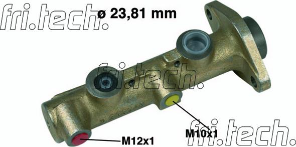 Fri.Tech. PF090 - Pompa centrala, frana - allinparts.ro