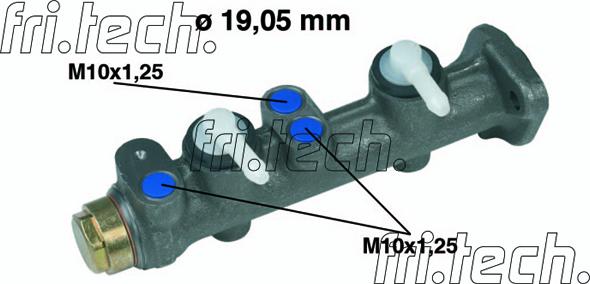 Fri.Tech. PF004 - Pompa centrala, frana allinparts.ro