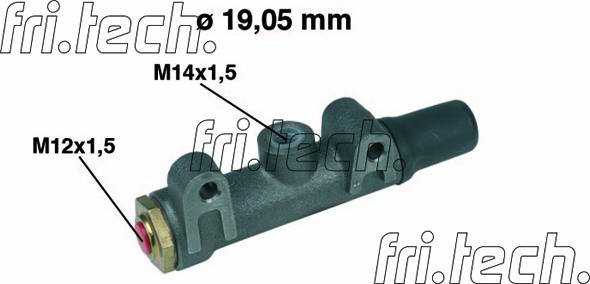 Fri.Tech. PF011 - Pompa centrala, frana allinparts.ro