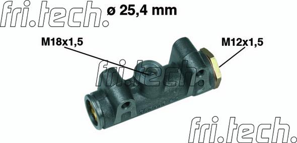 Fri.Tech. PF012 - Pompa centrala, frana - allinparts.ro