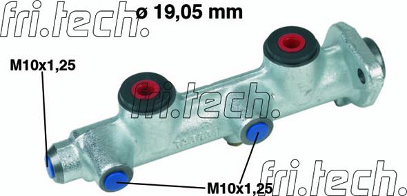 Fri.Tech. PF075 - Pompa centrala, frana allinparts.ro