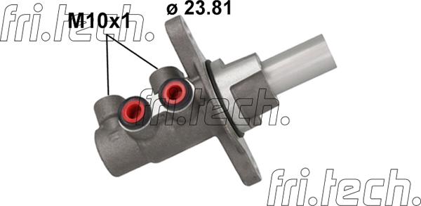 Fri.Tech. PF1036 - Pompa centrala, frana - allinparts.ro