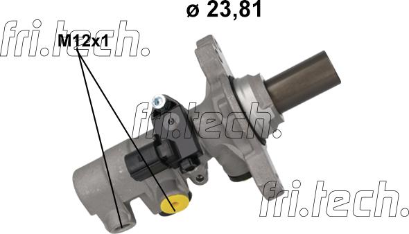 Fri.Tech. PF1216 - Pompa centrala, frana allinparts.ro