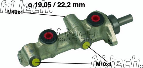 Fri.Tech. PF172 - Pompa centrala, frana - allinparts.ro