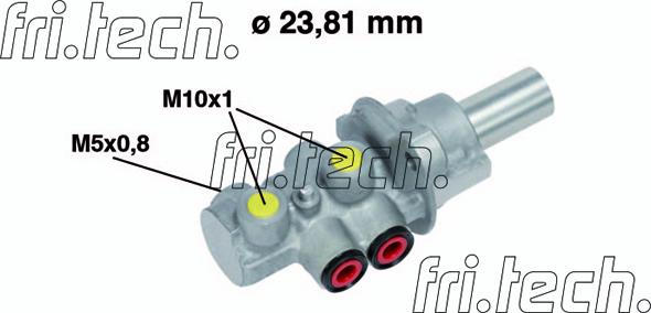 Fri.Tech. PF847 - Pompa centrala, frana allinparts.ro