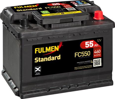 Fulmen FC550 - Baterie de pornire - allinparts.ro