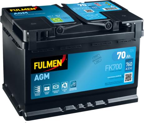 Fulmen FK700 - Baterie de pornire allinparts.ro