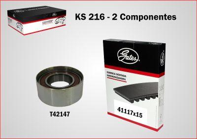 GATES KS216 - Set curea de distributie - allinparts.ro