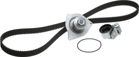 GATES TCKWP219 - Set pompa apa + curea dintata allinparts.ro
