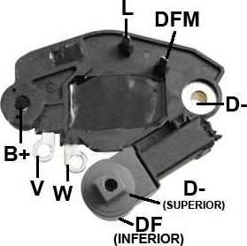 GAUSS GA997 - Regulator, alternator - allinparts.ro