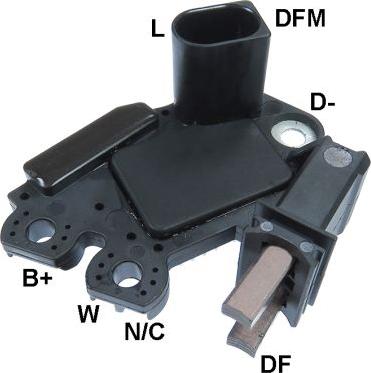 GAUSS GA968 - Regulator, alternator - allinparts.ro