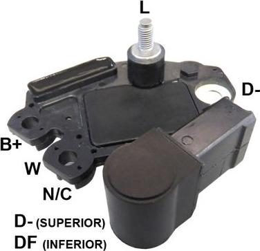 GAUSS GA905 - Regulator, alternator allinparts.ro