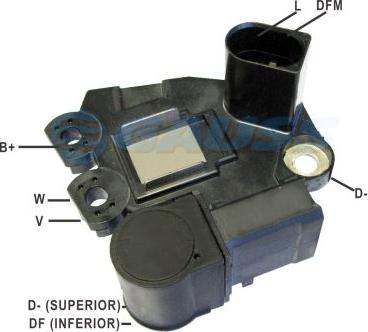GAUSS GA980 - Regulator, alternator - allinparts.ro