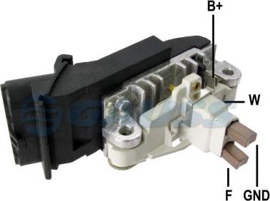 GAUSS GA558 - Regulator, alternator allinparts.ro