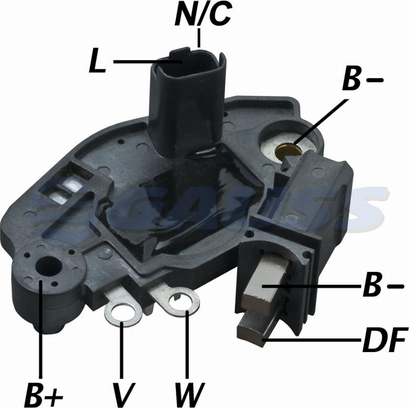 GAUSS GA504 - Regulator, alternator allinparts.ro