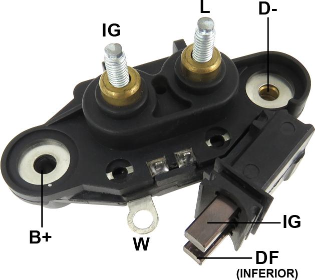 GAUSS GA500 - Regulator, alternator allinparts.ro