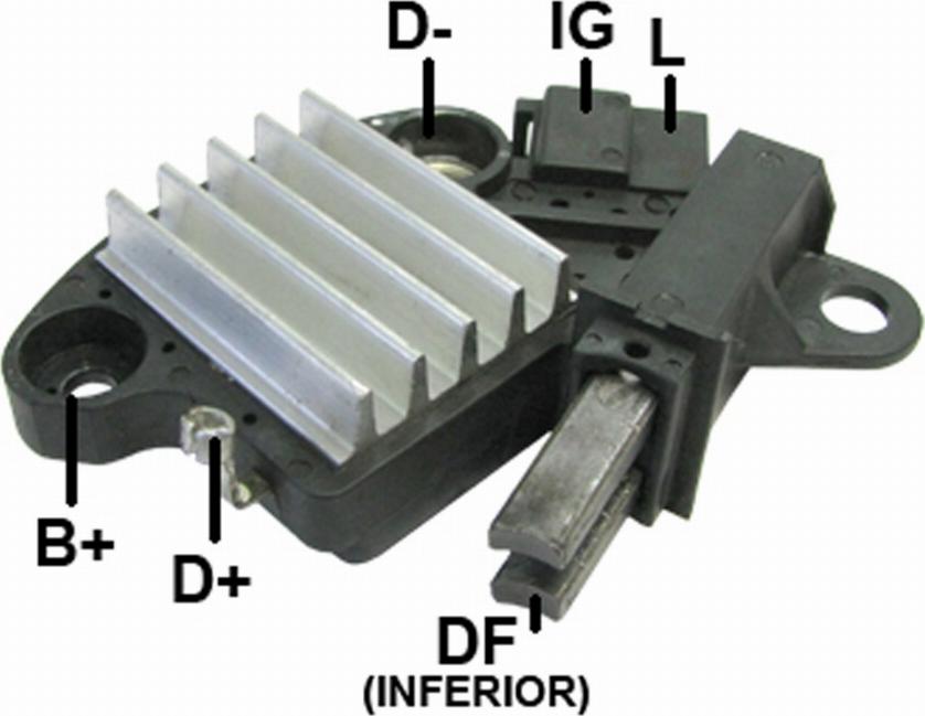GAUSS GA603 - Regulator, alternator allinparts.ro