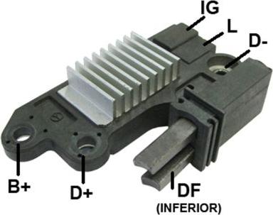 GAUSS GA602 - Regulator, alternator - allinparts.ro