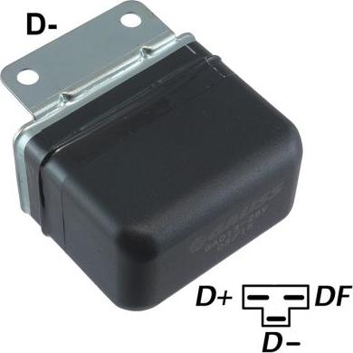 GAUSS GA001 - Regulator, alternator allinparts.ro