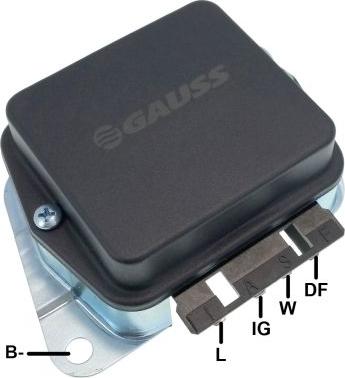 GAUSS GA008 - Regulator, alternator allinparts.ro