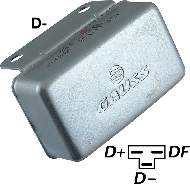 GAUSS GA011 - Regulator, alternator allinparts.ro