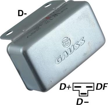 GAUSS GA011 - Regulator, alternator allinparts.ro