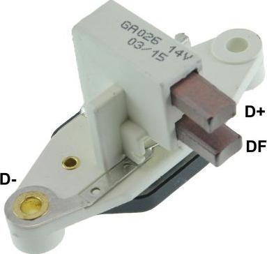 GAUSS GA026 - Regulator, alternator allinparts.ro