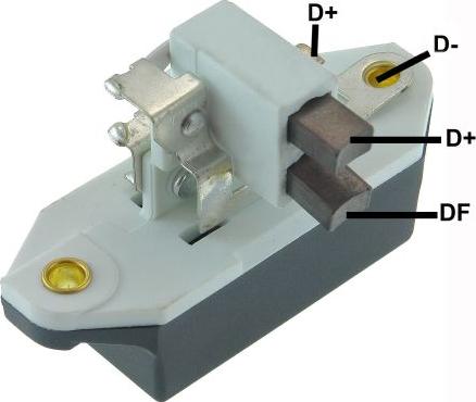 GAUSS GA027 - Regulator, alternator allinparts.ro