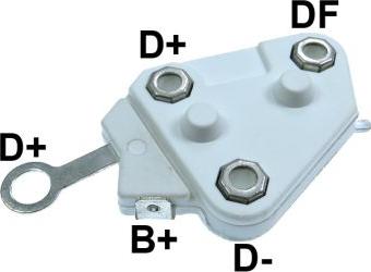 GAUSS GA198 - Regulator, alternator - allinparts.ro