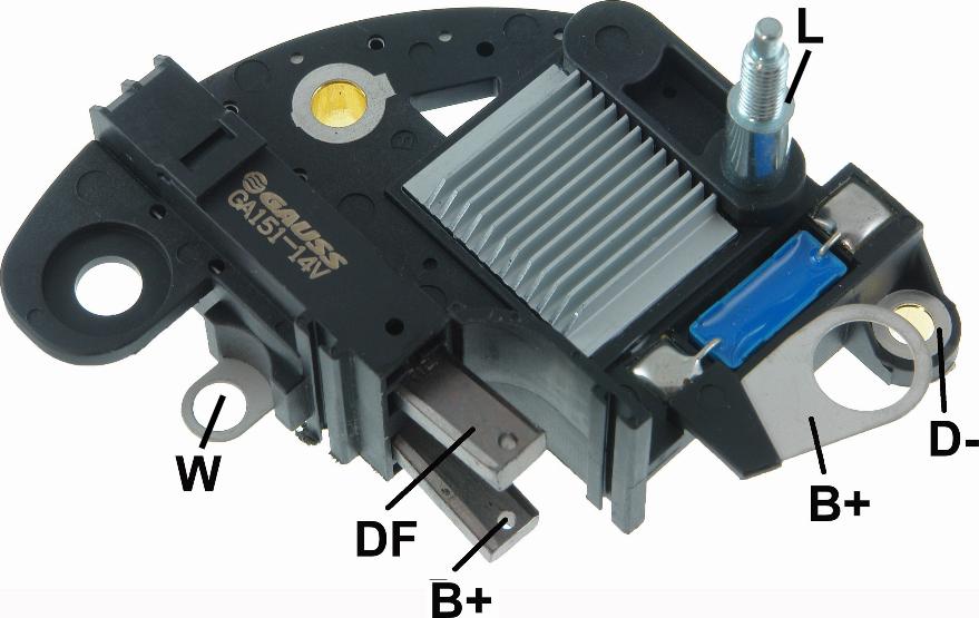 GAUSS GA151 - Regulator, alternator - allinparts.ro