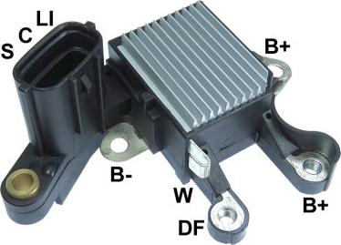 GAUSS GA136 - Regulator, alternator allinparts.ro